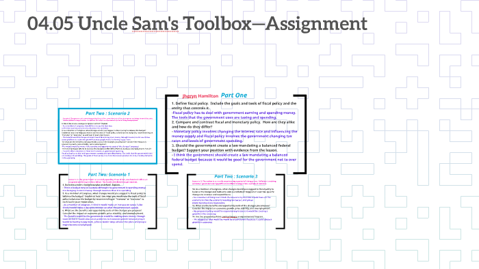 04.05 uncle sam's toolbox lesson and assignment