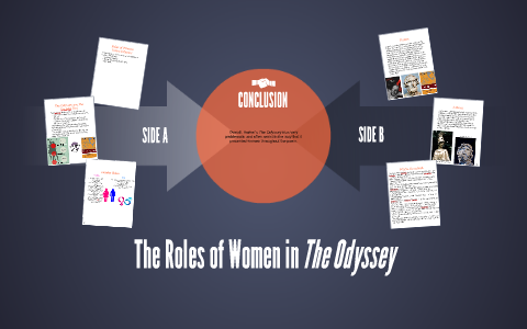 role of women in the odyssey