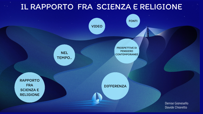 RAPPORTO TRA RELIGIONE E SCIENZA by Davide Chiaretto on Prezi