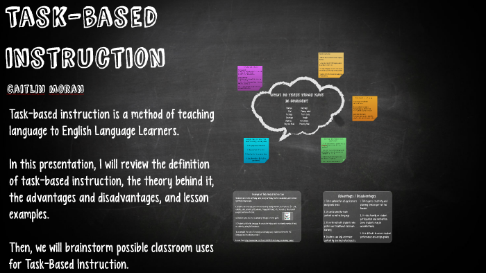 task oriented education definition