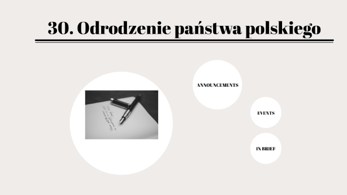 30. Odrodzenie państwa polskiego by Roksana Krawczyk on Prezi