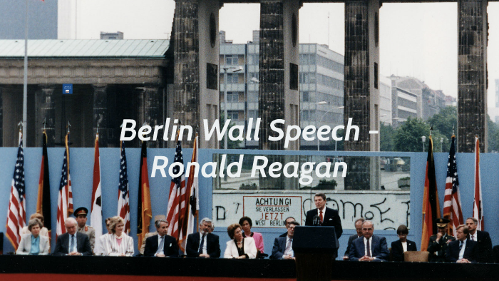 Reagan Berlin Wall Speech