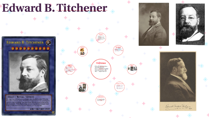 Edward B. Titchener By Ashley Gamez