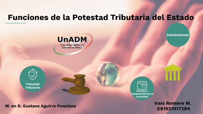 Funciones De La Potestad Tributaria Del Estado By IRAIS ROMERO On Prezi