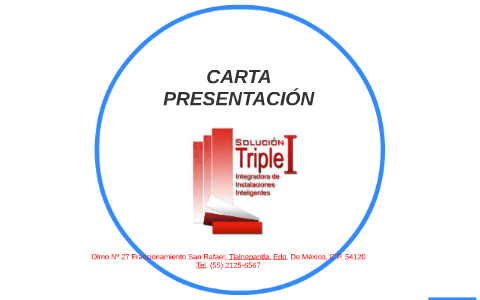 CARTA PRESENTACIÓN by Armando Ortega García on Prezi