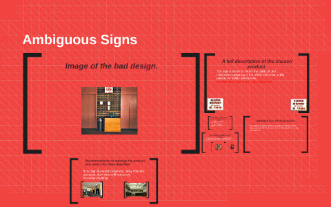 Ambiguous Signs by Irlanda Mora on Prezi