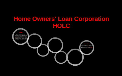Home Owners' Loan Corporation by Anne Catherine Campbell