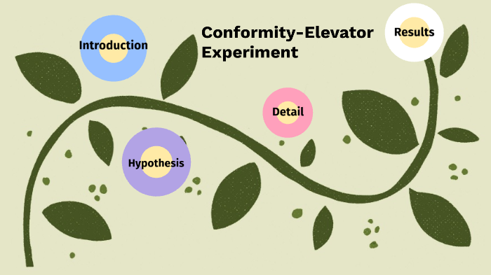 elevator experiment conformity