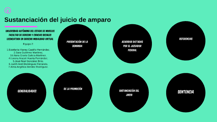 Sustanciación Del Juicio De Amparo By Noel Gonzalez On Prezi 7235