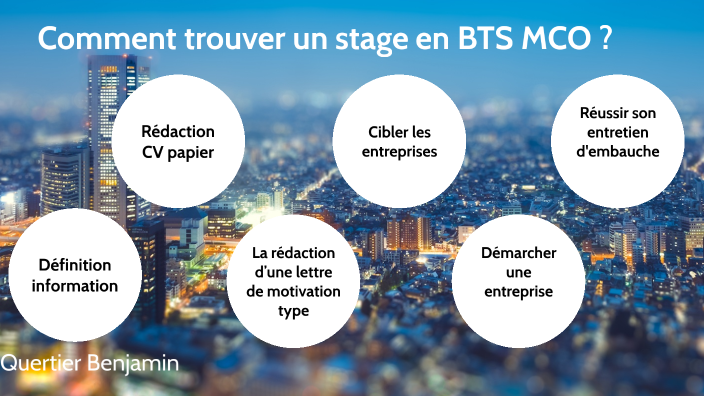 comment trouver un stage bts