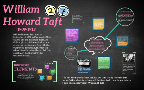 William Howard Taft by Jenny Mandarano on Prezi