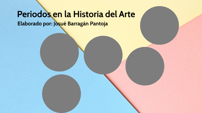 Periodos en la Historia del Arte by JOSUE BARRAGAN PANTOJA on Prezi