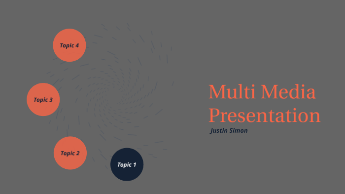 Multi Media Presentation by Justin Simon on Prezi