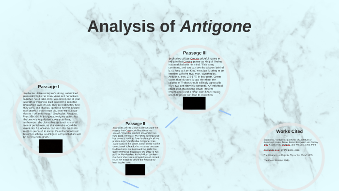 character analysis essay on antigone