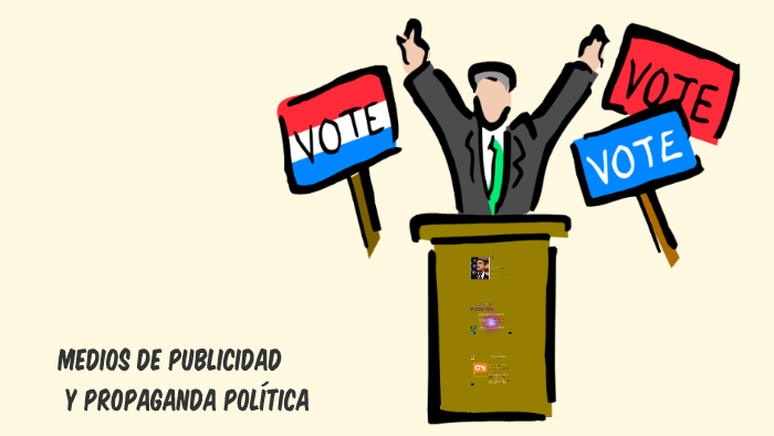 Medios de publicidad y propaganda politica by Claudia Redondo