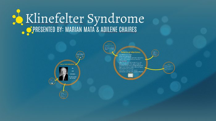 Klinefelter Syndrome by Marian Mata