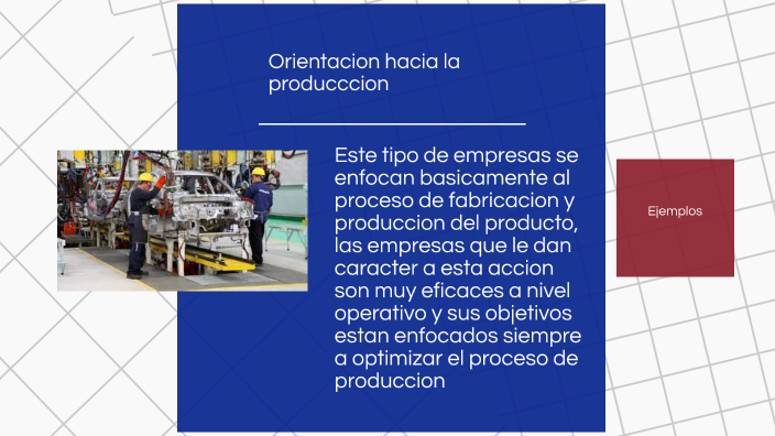 Tipos de orientaciones en una empresa by Camila Valdes on Prezi