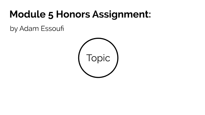 Module 5 Honors Assignment by Royale Avenger on Prezi
