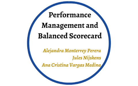 Performance Management and Balanced Scorecard by on Prezi