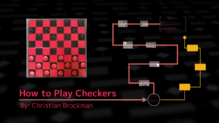 How To Play Checkers By