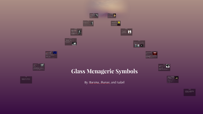 Symbols in the glass menagerie