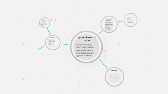 Que es bases DE datos by CESAR A. SAAVEDRA on Prezi