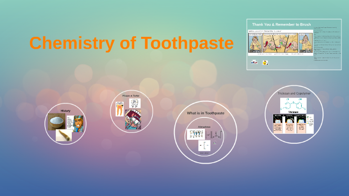 Chemistry Of Toothpaste By Mayank Kishore On Prezi