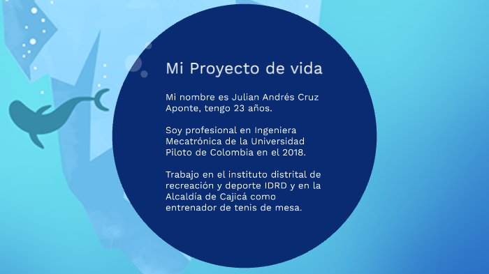 Mi proyecto de vida by Julian Andres CRUZ APONTE on Prezi