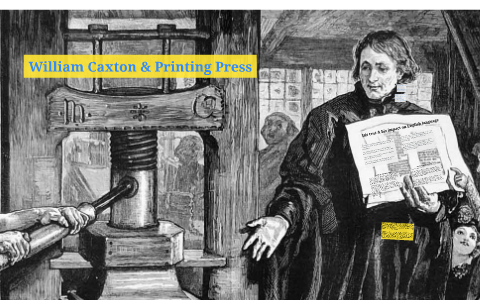 Caxton the printing press by Chengeng Wei