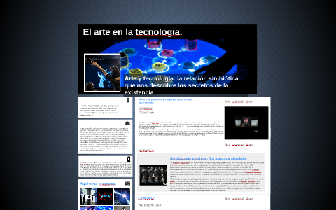 El arte en la tecnologia. by chris ps on Prezi
