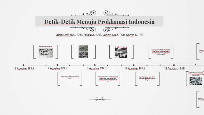 DetikDetik Menuju Proklamasi Indonesia by Devina Tambunan