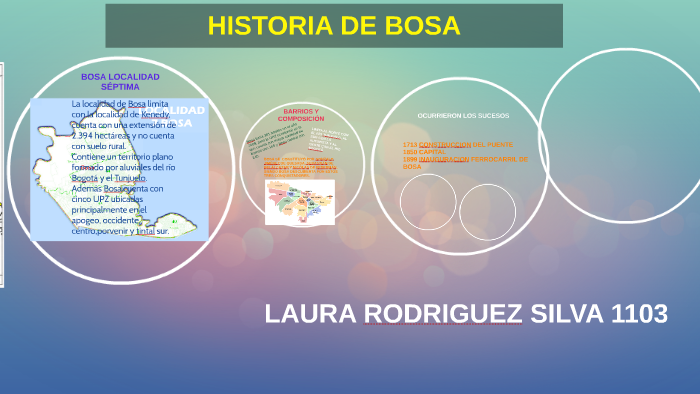 HISTORIA DE BOSA By Laura Rodriguez