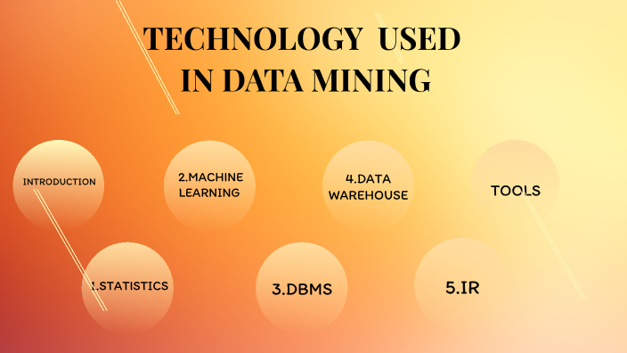 Technologies used in data mining by 253_PREETI SAHANI on Prezi