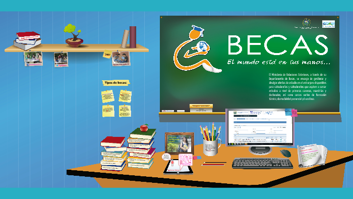Becas en el exterior by Ministerio de Relaciones