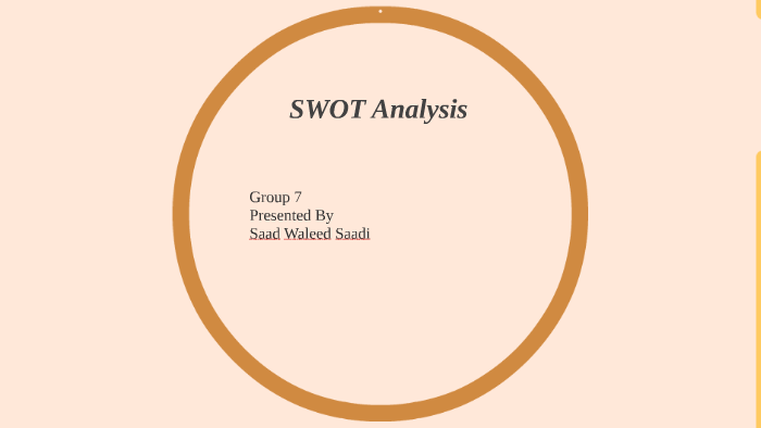 SWOT Analysis by Saad Saadi on Prezi