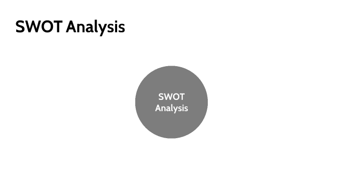 SWOT Analysis by Stephen Davis on Prezi