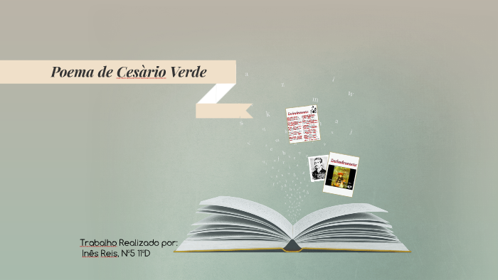 Poemas De Cesário Verde By Ines Reis On Prezi