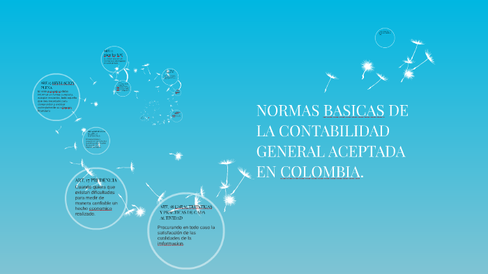 Normas Basicas De La Contabilidad Generalmente Aceptadas En By