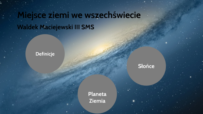 Miejsce Ziemi We Wszechświecie Sprawdzian Klasa 6 prezi.com