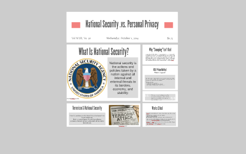 National Security Vs Personal Privacy By Austin Jordan On Prezi