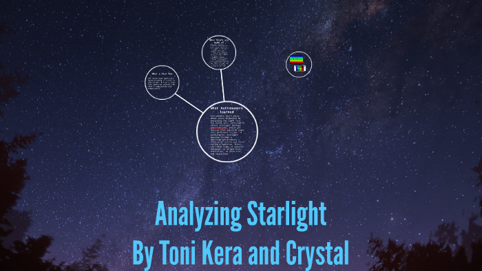 Analyzing Starlight By Toni McWilliams On Prezi