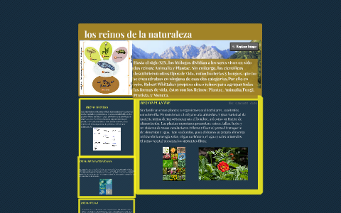 los reinos de la naturaleza by gustavo adolfo guzman hernandez on Prezi