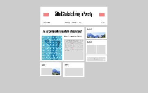 Gifted Students Living in Poverty by An Hemming on Prezi