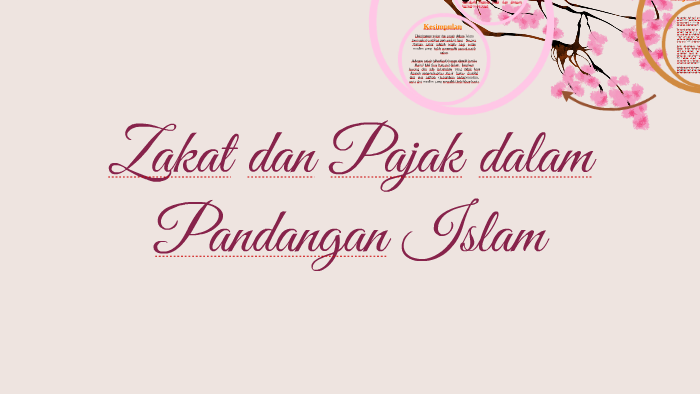 Zakat Dan Pajak Dalam Pandangan Islam By Siti Mutiah