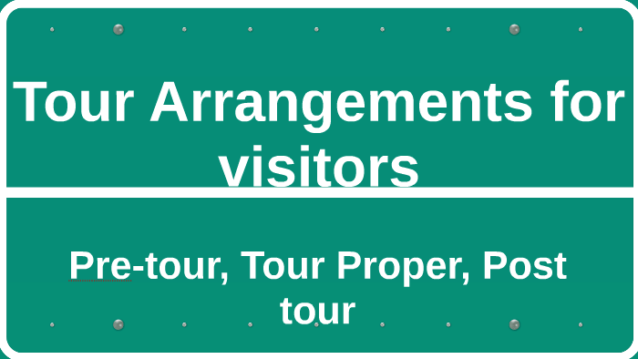 tour arrangements company