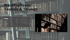 WhatVanReads: Media Analysis & Strategy by S Van on Prezi Design