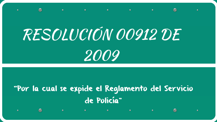 ResoluciÓn 00912 De 2009 By Leonardo Gonzalez On Prezi 4069