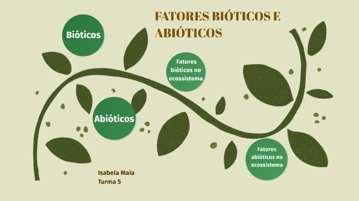 fatores bioticos e abioticos by Isabela Maia on Prezi