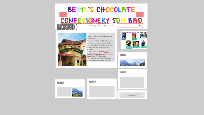 BERYL`S CHOCOLATE KINGDOM CONFECTIONERY SDN BHD by nurul dalila