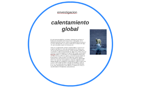 calentamiento global by francisco javier estrada cordova on Prezi